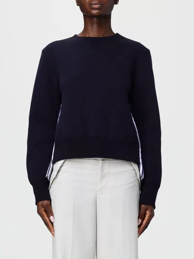Sacai Sweater  Woman Color Blue
