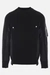 Sacai Sweatshirt With Logo In Black