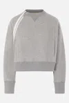 Sacai Sponge Pullover In Gray