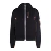 Sacai Sweaters Navy/khaki In Black