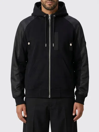 Sacai Sweatshirt Men  In Black