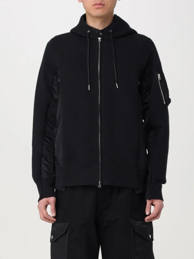 Sacai Sweater  Men Color Black In Black