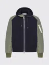 Sacai Sweatshirt  Men Color Blue In Multi
