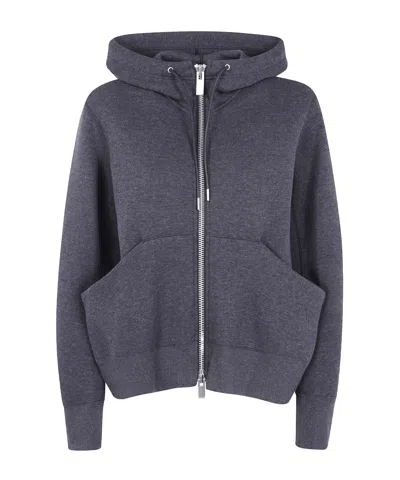 Sacai Sweatshirts In Blue