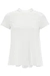 Sacai Contrasting-panels Jersey T-shirt