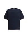 Sacai Men S Cotton Jersey T-shirt Navy In Blue