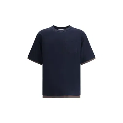 Sacai T-shirt Double Layers