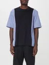 Sacai T-shirt  Men Color Navy In Blue