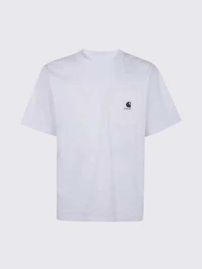 SACAI T-SHIRT MEN SACAI X CARHARTT WIP,H65473001