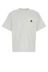 Sacai Carhartt Wip Cotton Jersey Pocket T-shirt In White