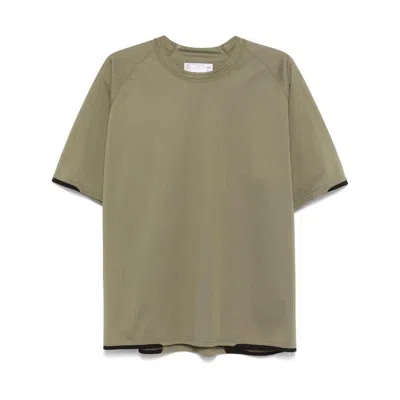 Sacai T-shirts In Green