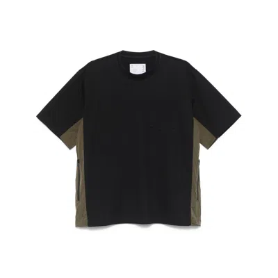 Sacai T-shirts In Black