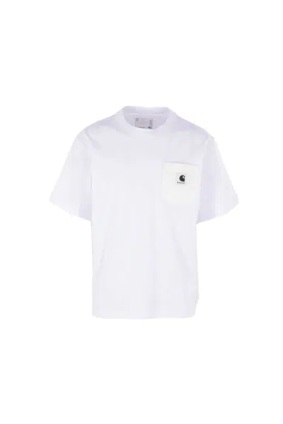 Sacai T-shirts And Polos In White