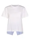 Sacai T-shirts And Polos In White
