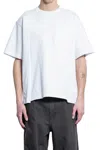 Sacai Layered Cotton-jersey T-shirt In Multi