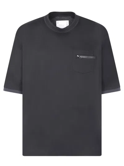 Sacai T-shirts In Black