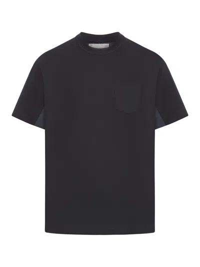 Sacai T-shirts In Black