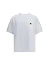 Sacai White Cotton T-shirt In White