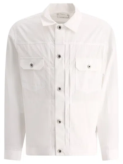 SACAI THOMAS MASON SHIRTS WHITE