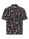 Sacai Floral Print Short-sleeve Shirt