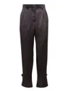 Sacai Leopard Print Trousers