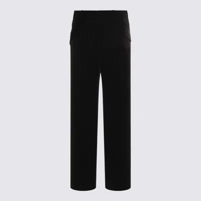 Sacai Trousers Blacks And Greys