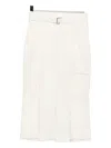 Sacai Trousers In White