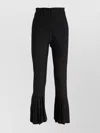 Sacai Trousers Wool Blend Elastic Waistband
