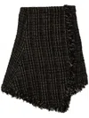Sacai Asymmetric Mini Skirt