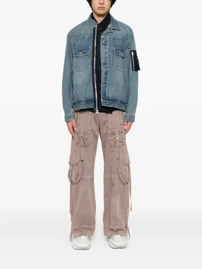 SACAI TWILL DENIM JACKET