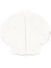 Sacai Twill Jacket In White
