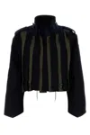 Sacai Two-tone Wool Bomber Jacket