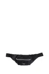 Sacai Black Pocket Belt Bag In Black