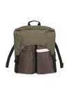 Sacai Utility Backpack In Dark Khaki