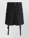 Sacai Cotton Twill Shorts Clothing
