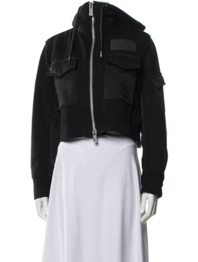 Pre-owned Sacai Utility Jacket In Black