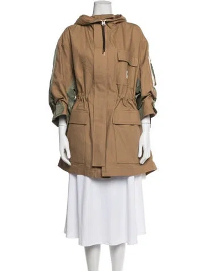 Pre-owned Sacai Utility Jacket In Brown