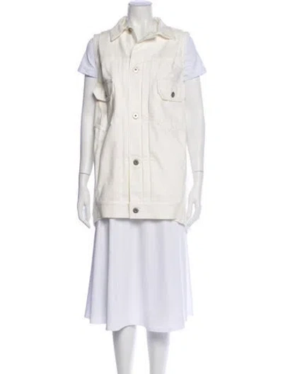 Pre-owned Sacai Utility Jacket W/ Tags In Neutral