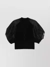 Sacai Women's Cotton And Nylon Cardigan