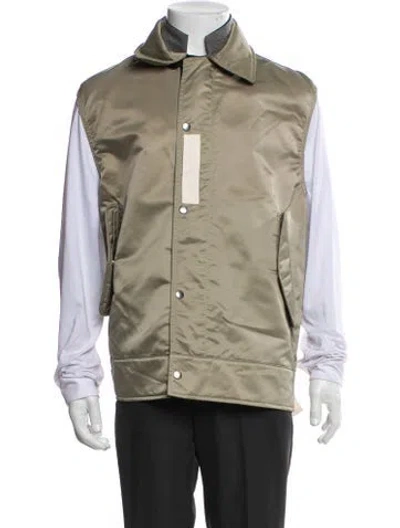 Pre-owned Sacai Vest W/ Tags In Green