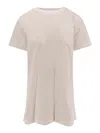 Sacai Dress With Draped Cotton Inserts On The Back