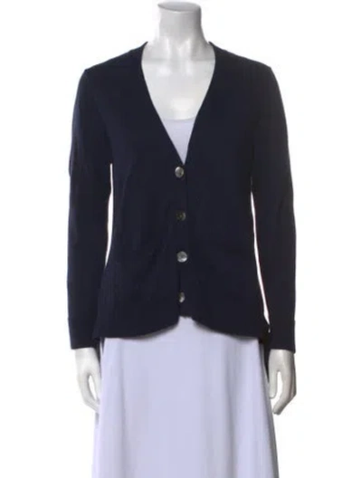 Pre-owned Sacai V-neck Sweater In Multi