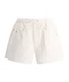 Sacai Waist Drawstring Shorts In White