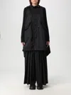 Sacai Waistcoat  Woman Color Black In Black
