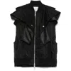 Sacai Waistcoats In Black