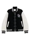 Sacai Where The Wild Thing Are Bomber Jacket In Black