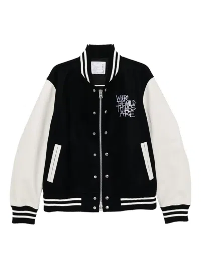 SACAI WHERE THE WILD THING ARE BOMBER JACKET