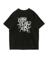 Sacai Where The Wild Things Are T-shirt In Black