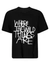 Sacai Where The Wild Things Are T-shirt In Black