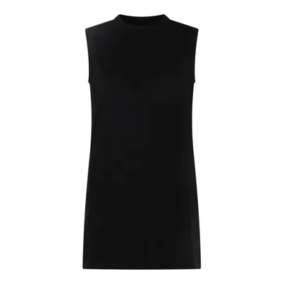 Sacai White Cotton Mini Dress